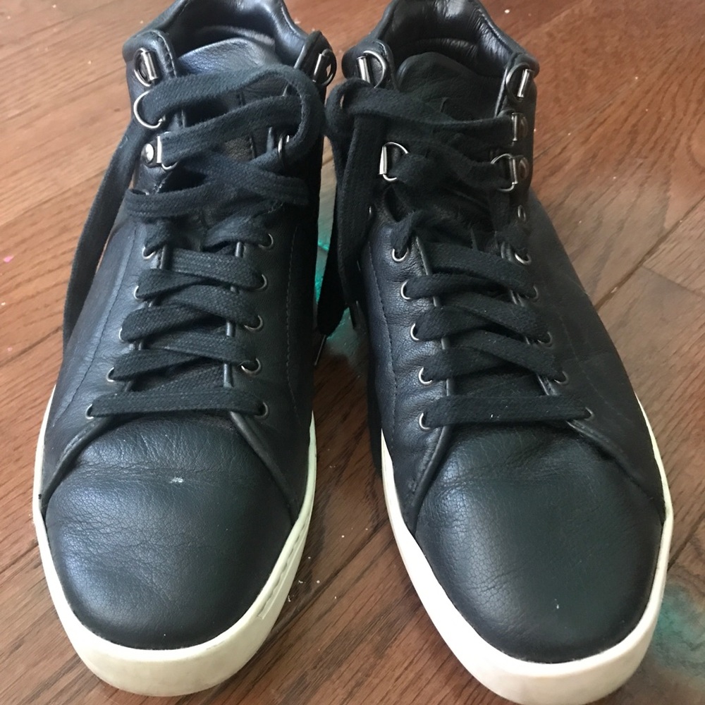 Rag and bone leather sneakers